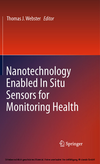 Nanotechnology Enabled In situ Sensors for Monitoring Health main product photo