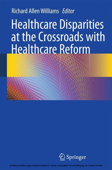Healthcare Disparities at the Crossroads with Healthcare Reform main product photo