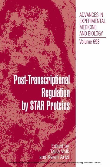 Post-Transcriptional Regulation by STAR Proteins main product photo