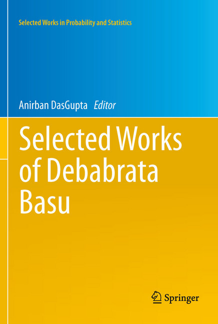 Selected Works of Debabrata Basu main product photo