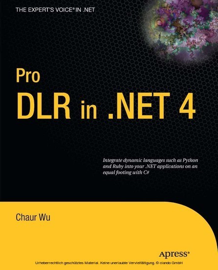 Pro DLR in .NET 4 main product photo