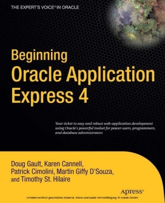 Beginning Oracle Application Express 4