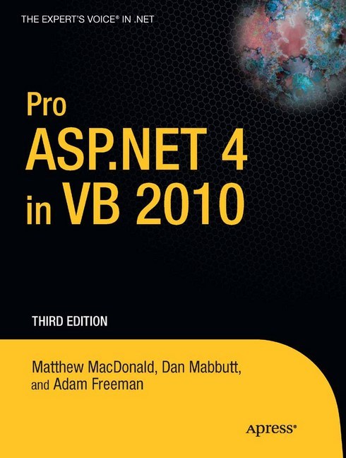 Pro ASP.NET 4 in VB 2010 main product photo