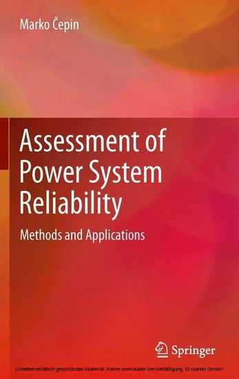 Assessment of Power System Reliability main product photo