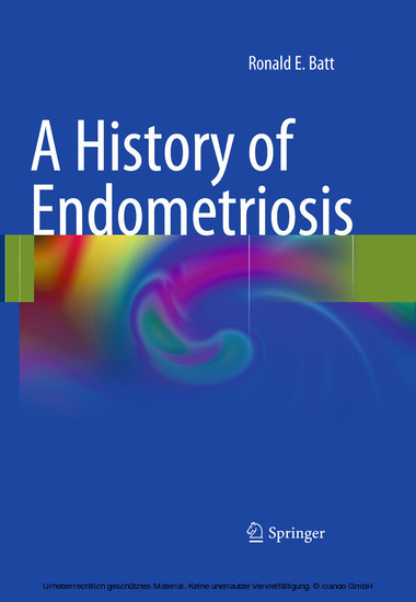 A History of Endometriosis main product photo