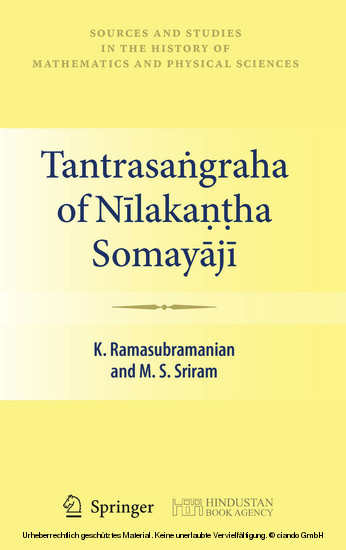 Tantrasa?graha of N?laka??ha Somay?j? main product photo