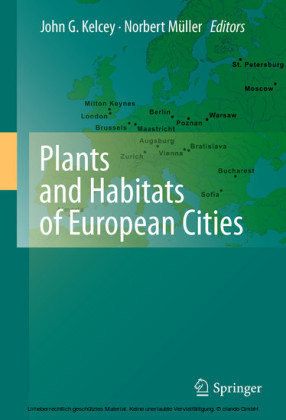 Plants and Habitats of European Cities