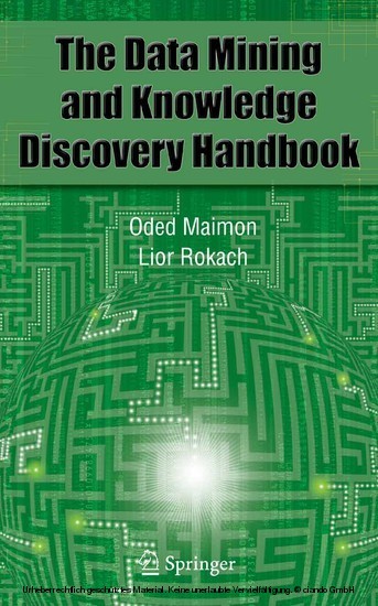 Data Mining and Knowledge Discovery Handbook main product photo