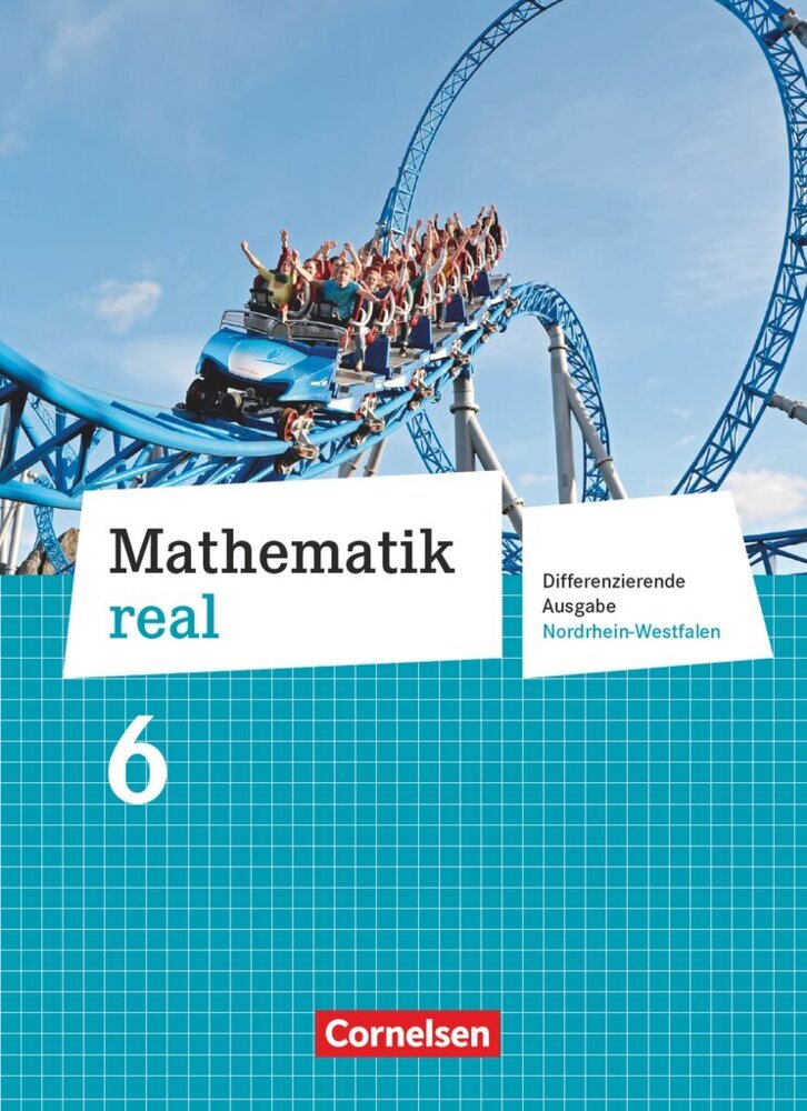 Mathematik real - Differenzierende Ausgabe Nordrhein-Westfalen - 6. Schuljahr main product photo