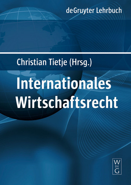 Internationales Wirtschaftsrecht main product photo