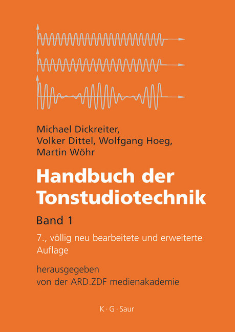Handbuch der Tonstudiotechnik main product photo