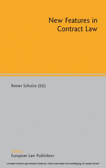 New Features in Contract Law main product photo