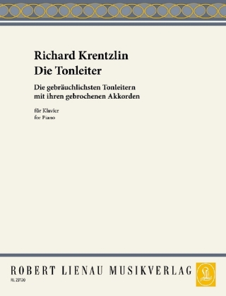 Die Tonleiter, für Klavier