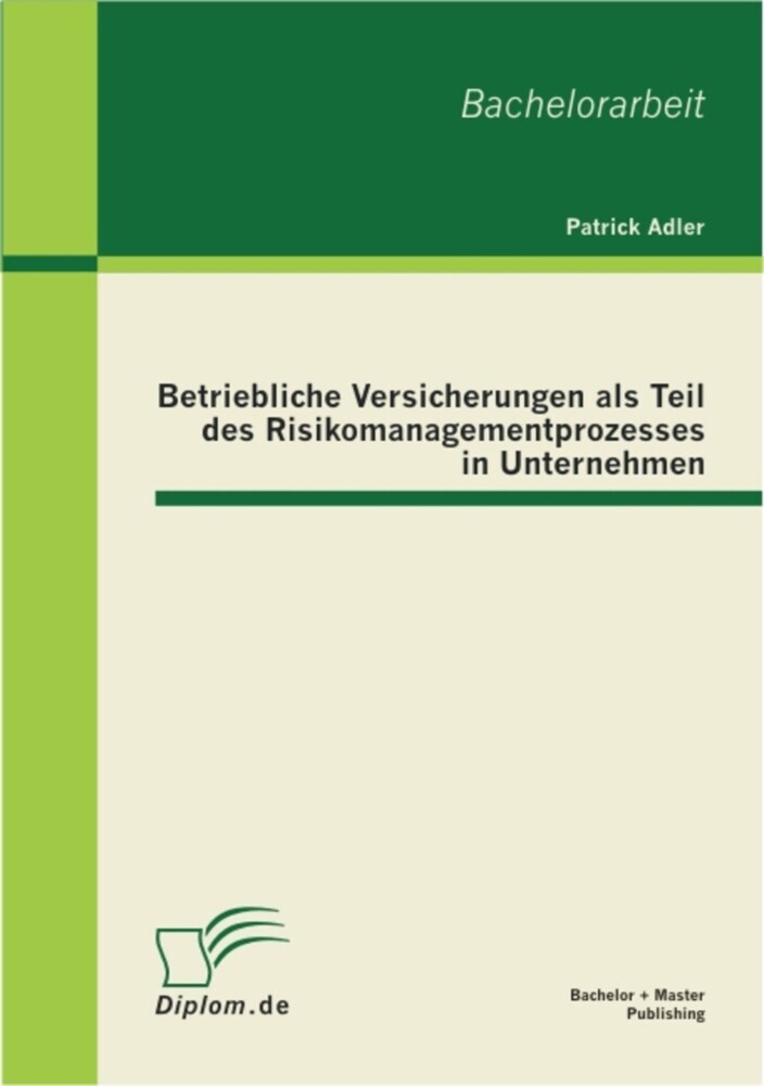 Betriebliche Versicherungen als Teil des Risikomanagementprozesses in Unternehmen main product photo