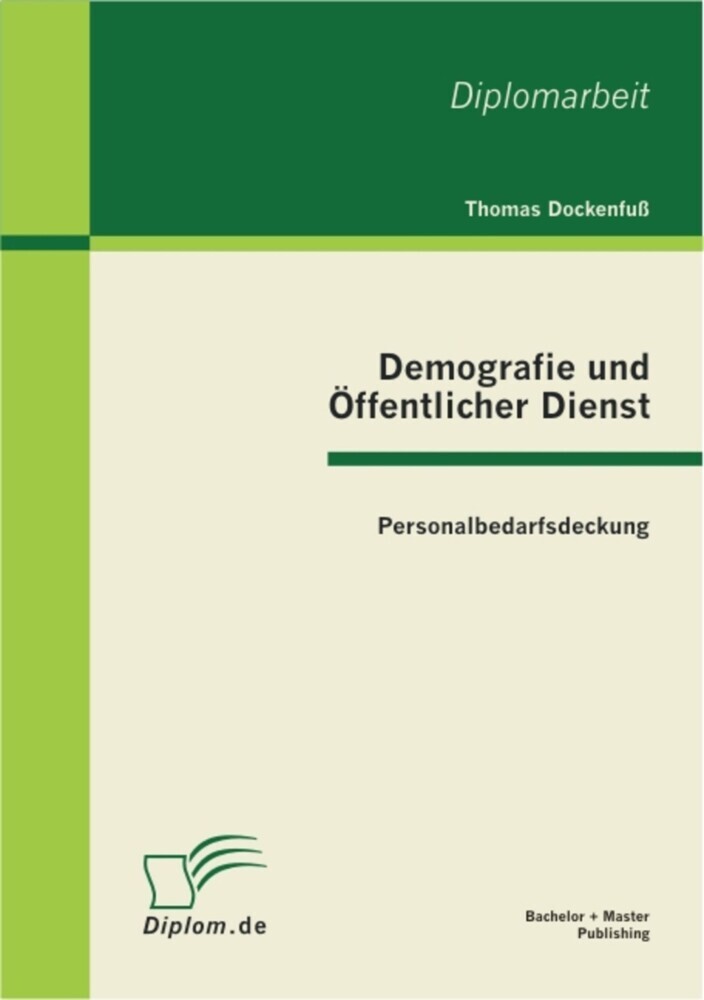 Demografie und Öffentlicher Dienst: Personalbedarfsdeckung main product photo