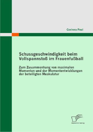 Schussgeschwindigkeit beim Vollspannstoß im Frauenfußball main product photo