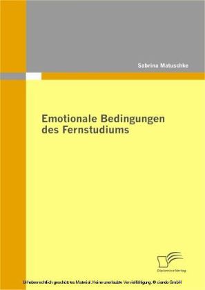 Emotionale Bedingungen des Fernstudiums main product photo