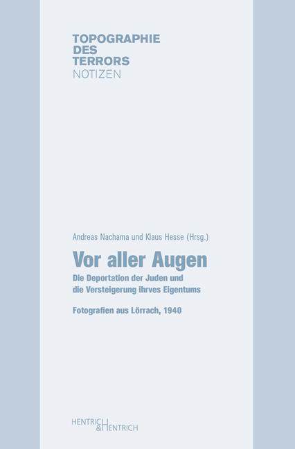 Vor aller Augen main product photo