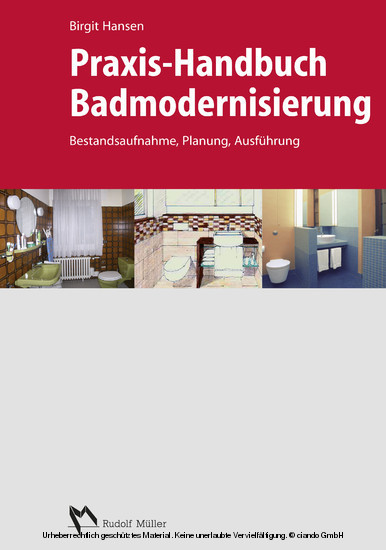Praxis-Handbuch Badmodernisierung main product photo