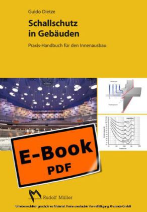Schallschutz im Innenausbau - Praxis-Handbuch für den Ausbau von Gebäuden main product photo
