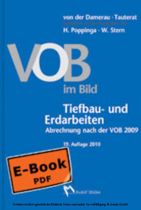 VOB im Bild - Tiefbau- und Erdarbeiten