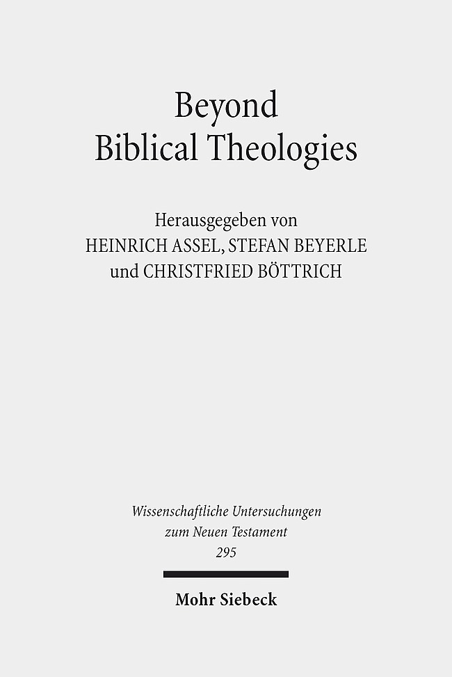 Beyond Biblical Theologies main product photo