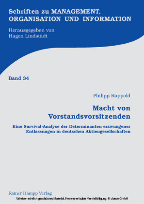 Macht von Vorstandsvorsitzenden