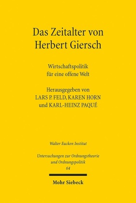 Das Zeitalter von Herbert Giersch