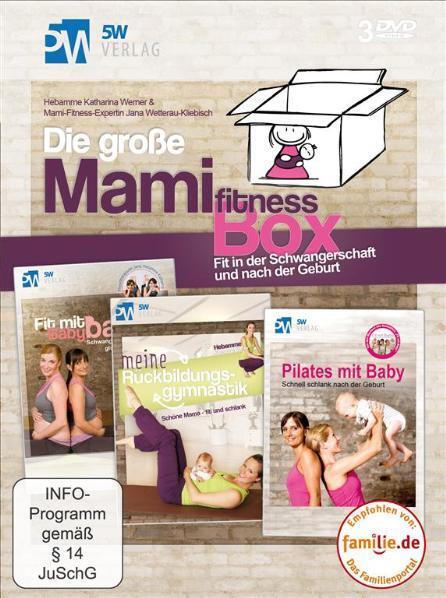 Die große Mamifitness-Box, 3 DVDs main product photo