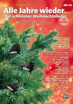 Alle Jahre wieder, für Klavier, m. Audio-CD