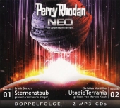 Perry Rhodan NEO MP3 Doppel-CD Folgen 01 + 02, 2 MP3-CDs
