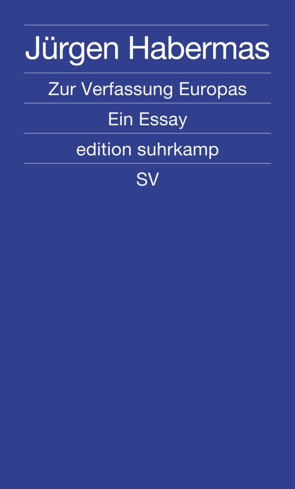 Zur Verfassung Europas main product photo