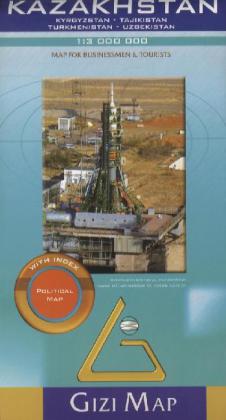 Gizi Map Kazakhstan Political main product photo