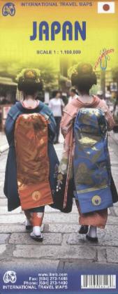 International Travel Map ITM Japan main product photo