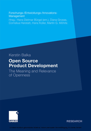 Open Source Product Development main product photo