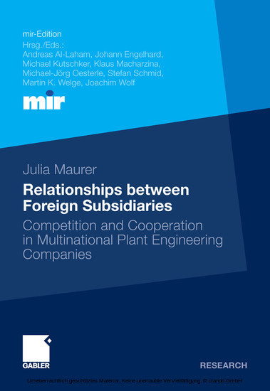 Relationships between Foreign Subsidiaries main product photo