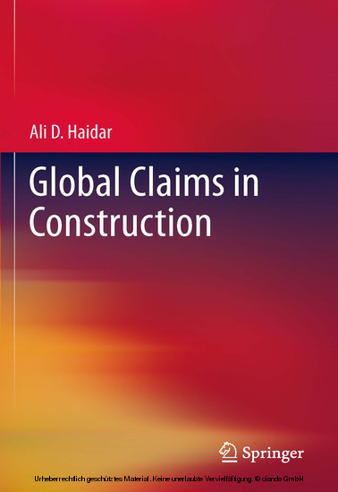 Global Claims in Construction main product photo