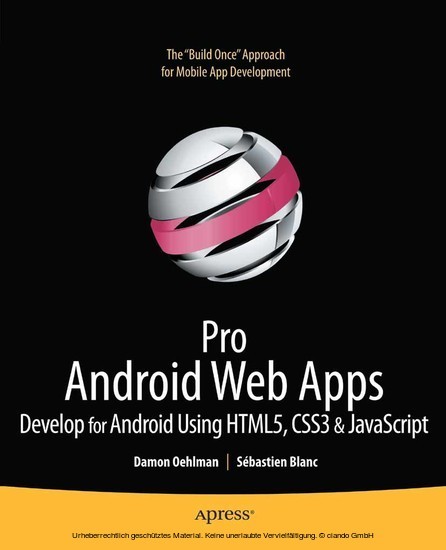 Pro Android Web Apps main product photo