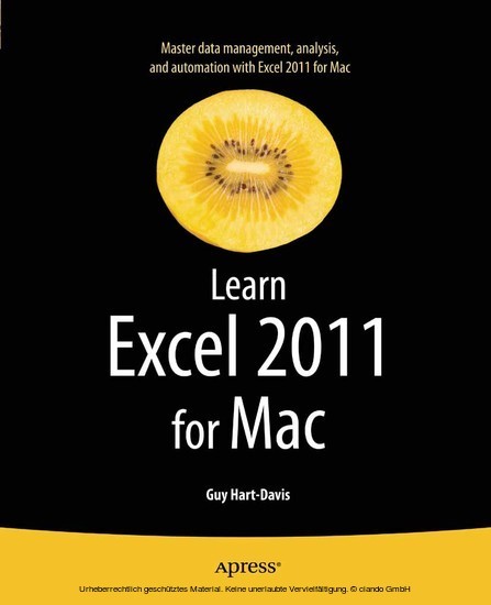 Learn Excel 2011 for Mac main product photo