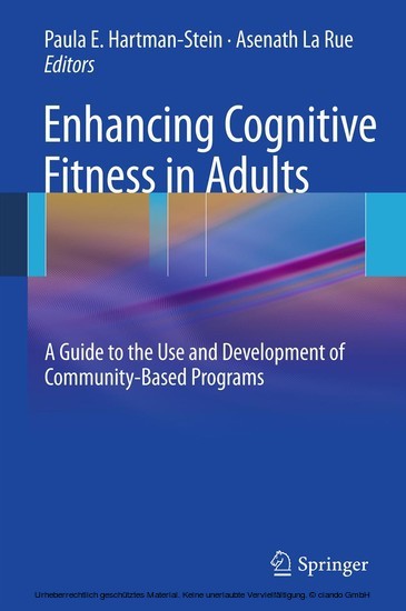 Enhancing Cognitive Fitness in Adults main product photo