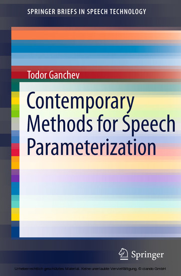 Contemporary Methods for Speech Parameterization main product photo