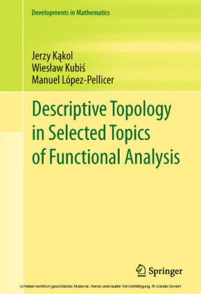 Descriptive Topology in Selected Topics of Functional Analysis