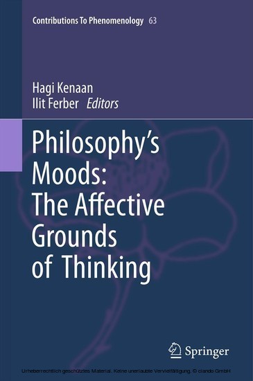 Philosophy's Moods: The Affective Grounds of Thinking main product photo