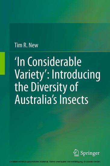 'In Considerable Variety': Introducing the Diversity of Australia's Insects main product photo
