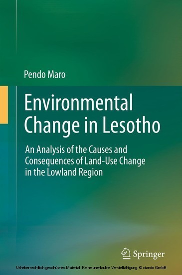 Environmental Change in Lesotho main product photo