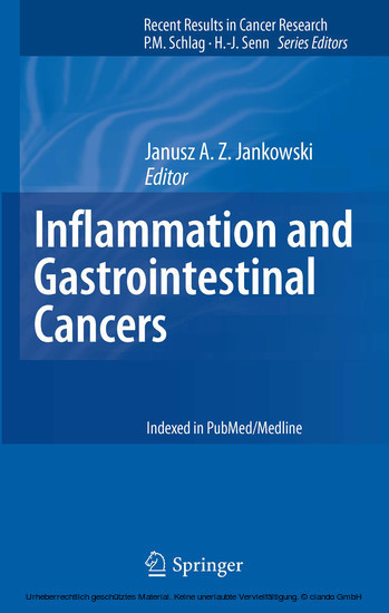 Inflammation and Gastrointestinal Cancers main product photo