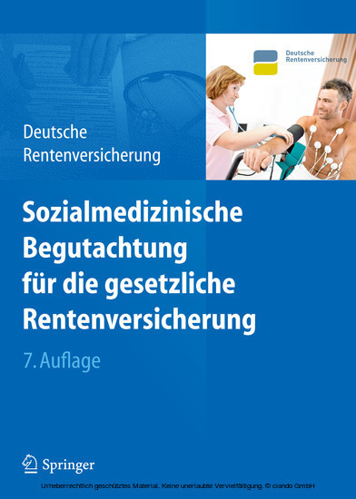 Sozialmedizinische Begutachtung für die gesetzliche Rentenversicherung main product photo