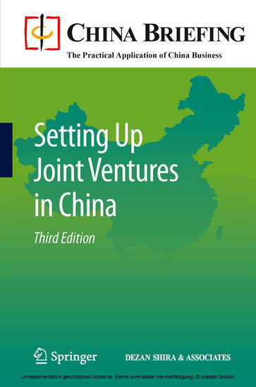 Setting Up Joint Ventures in China main product photo