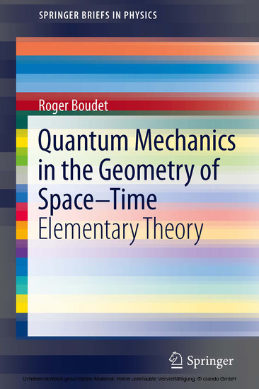 Quantum Mechanics in the Geometry of Space-Time main product photo
