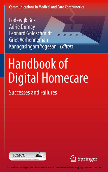 Handbook of Digital Homecare main product photo